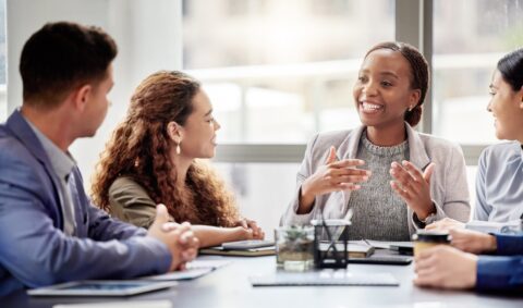 Discussion, meeting and business people in office for teamwork, planning or review at table. Collaboration, professional and group of diverse employees for ideas, conversation or project development. SSUCv3H4sIAAAAAAAAA21Sy27jMAz8F51zsOW4TvIri8WCpthYqCUaEr2tUeTfS0kB9nmbocjhcOxPM0P2aG6fxq/rniWBeI7m1p1MougoVfgzDS9dReS8cPKwVjaD4BIhkLmZvDDLj4udxs6akwGvHY+TyQKyZ8q6QhmC0F3nK/+1W8uqoFN5nwvQzu6/9UextRJUwW/GXdzYT9NwAe1xbrgOCJbQFGcjOtuRvSrp0PZnwmk61xfoerw4GJT02I3W0uQKuVqc8Kr20Xw/mbd3oRSevmF3nhvckkcf742wLCWiepqmx6G4zssuOqsU3wpvmUUWkmPTqHq95xX1hriHuYybfngZz1ZzKweWxtzOdhrXM4Aa4+JVNB1tYdX37ulw31YGJ8WkAcczPdeXZX/40YJLBCGLD80MrBCOiuggChUFzrItLJwrPeAIHhNXsnF0Y0XIK+9p5o9Wh1jiCHovtD20cfa/68z+Xm3UUpNY/eYI1pJD0fAfAk8H5U/Ujx0oSptGiH9N539LvR3Sq6LH4wvYazhK3QIAAA==